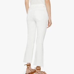 MOTHER jeans - The Insider Crop Step Fray (white)